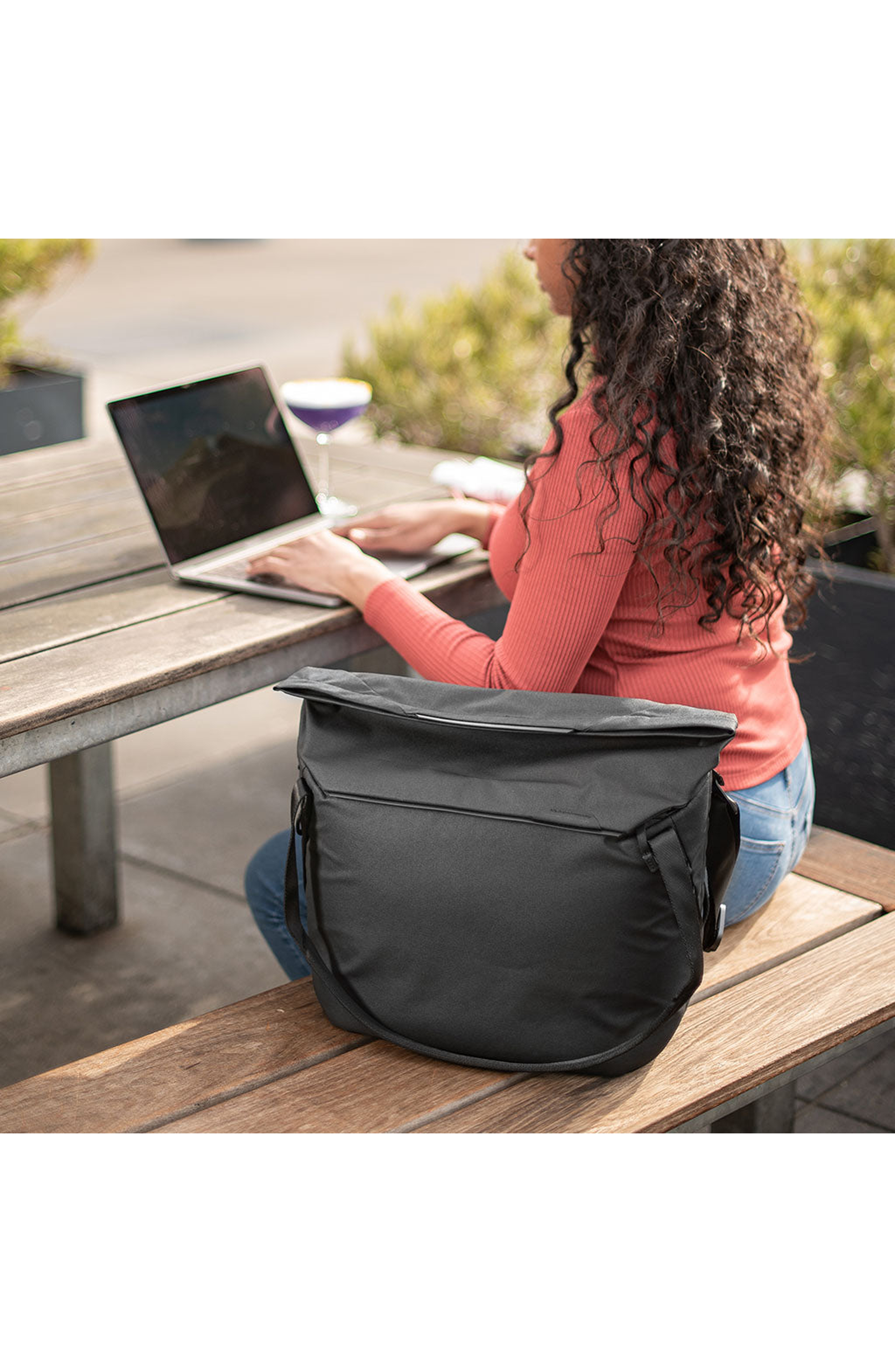 Peak Design Everyday Tote Bag, Alternate, color, Black