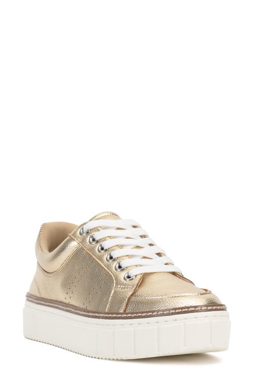 VINCE CAMUTO VINCE CAMUTO RANDAY LEATHER PLATFORM SNEAKER