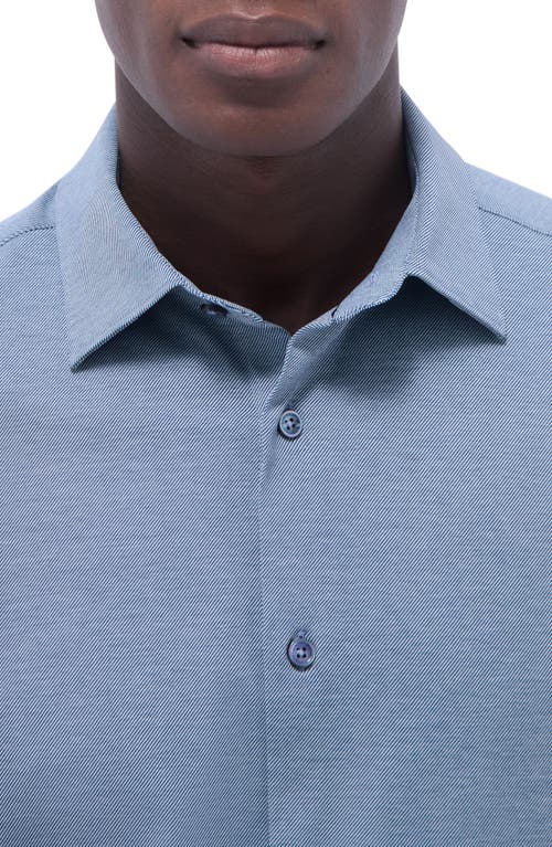 Bugatchi James Ooohcotton® Button-up Shirt In Indigo