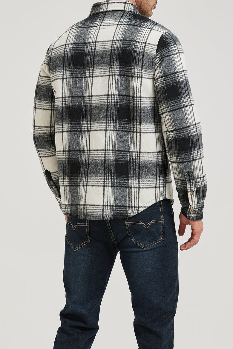 Fargo Bonded Fleece Shirt Jacket, Alternate, color, Cream