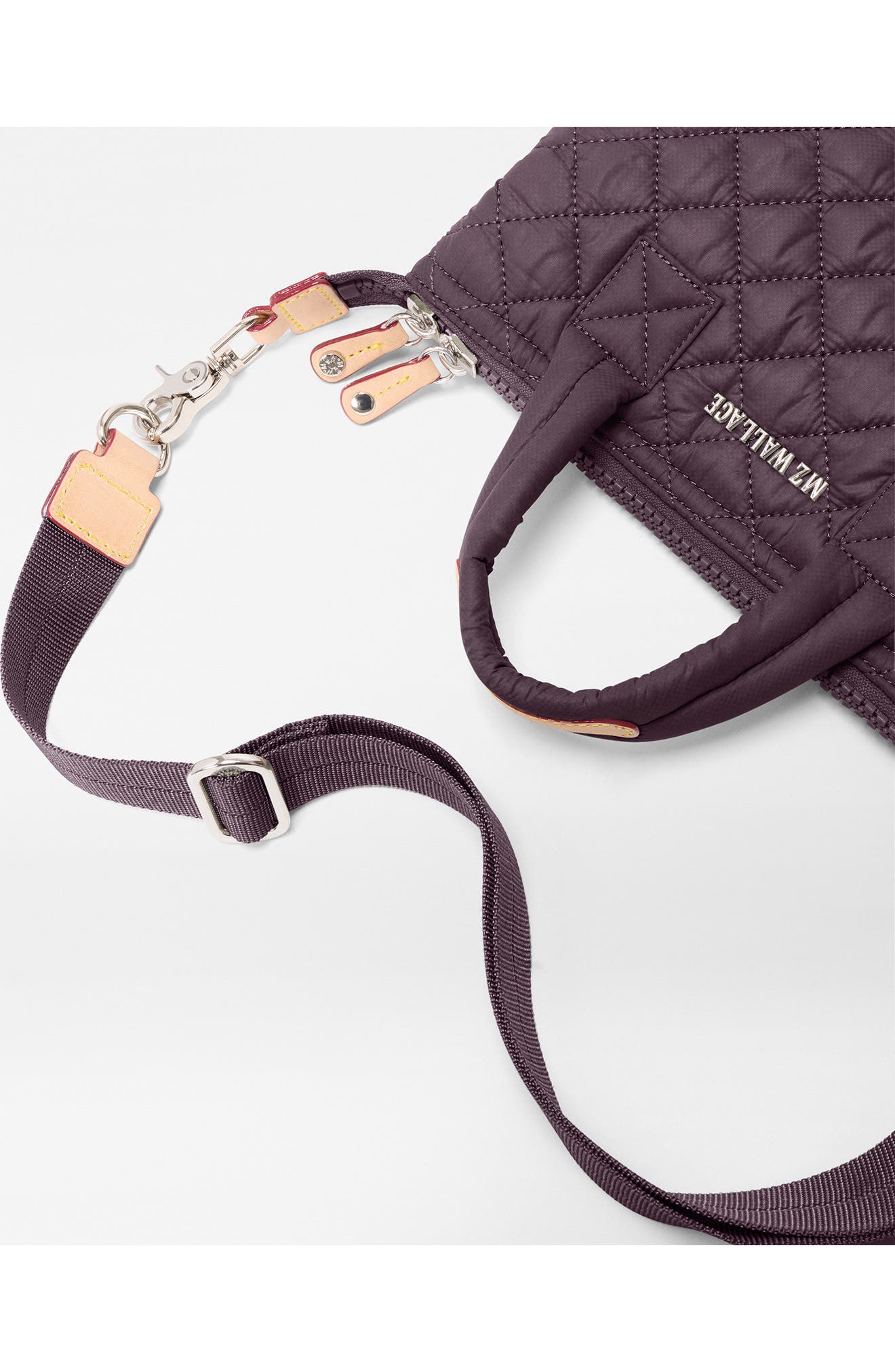 Micro Sutton Tote, Alternate, color, RAISIN