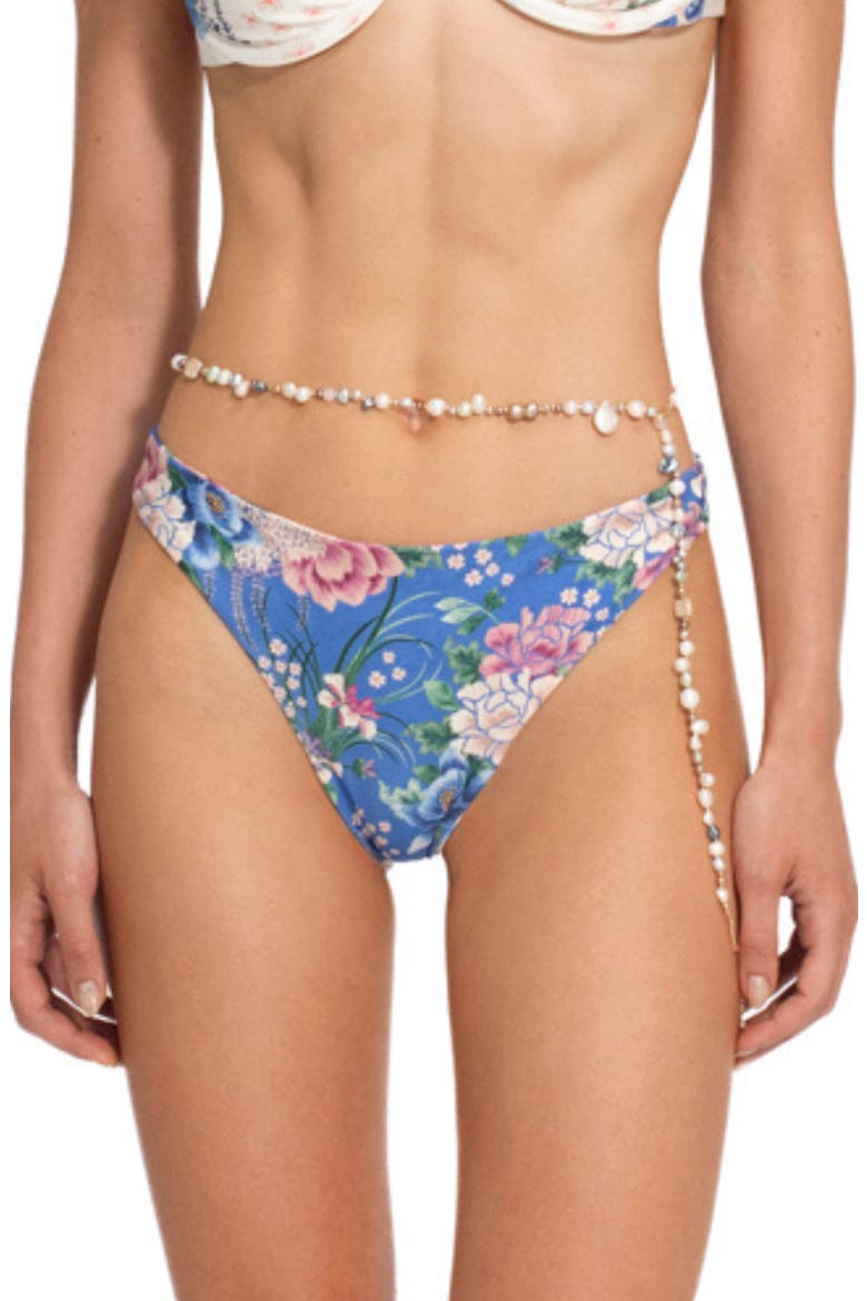 Ilu Ivy Reversible Bikini Bottoms, Alternate, color, WHITE