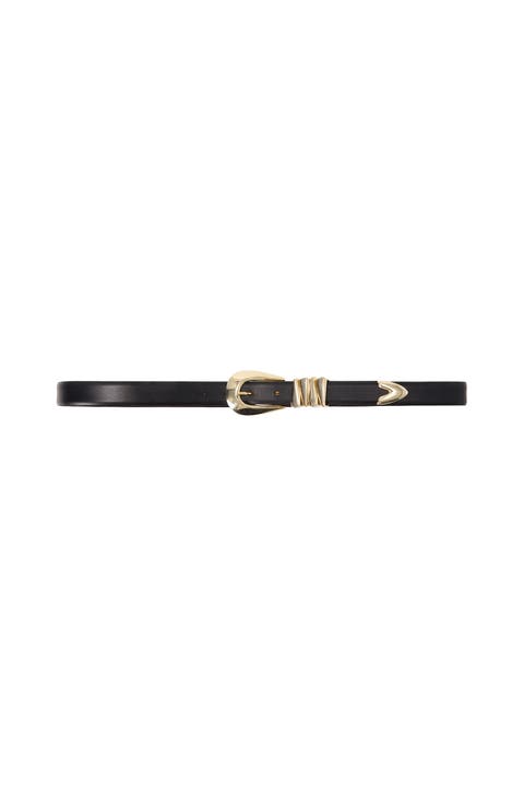 Azelia Buckle Leather Belt