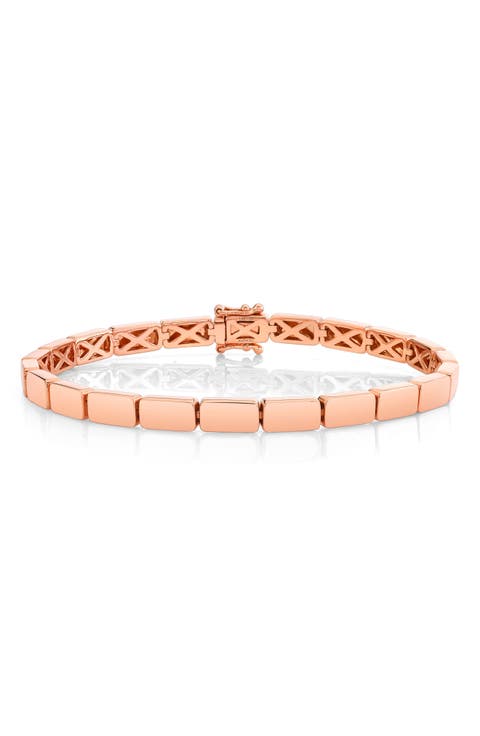 Bunny 18k Gold Link Bracelet