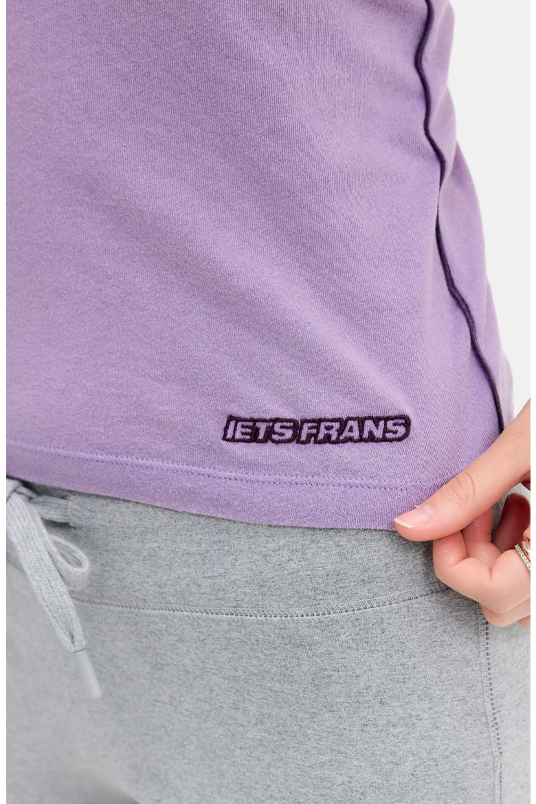 Nora Cotton Cami, Alternate, color, PURPLE