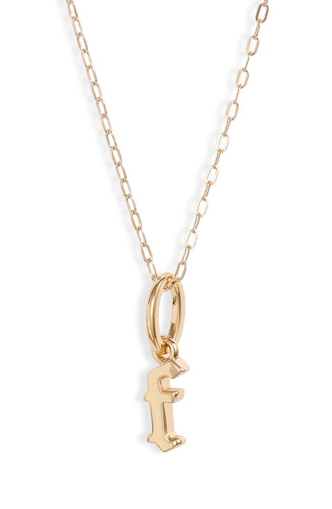 Sophie Customized Initial Pendant Necklace