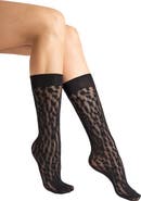 Wolford Reptile Knit High Socks