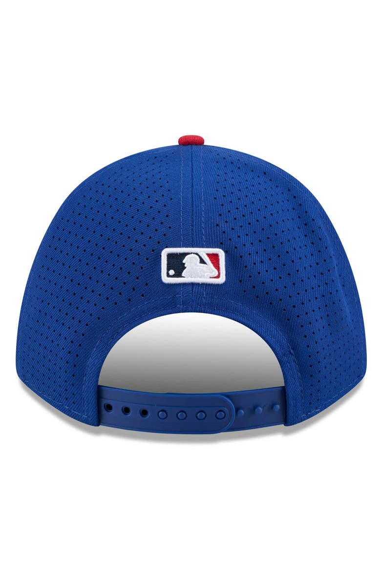 New Era Men's New Era Blue/Red  Arizona Diamondbacks 2025 MLB All-Star Game Workout 9FORTY M-Crown Adjustable Hat, Alternate, color, Blue