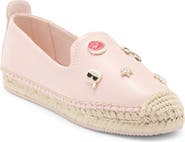 KARL LAGERFELD PARIS Michaela Macaron Espadrille Flat