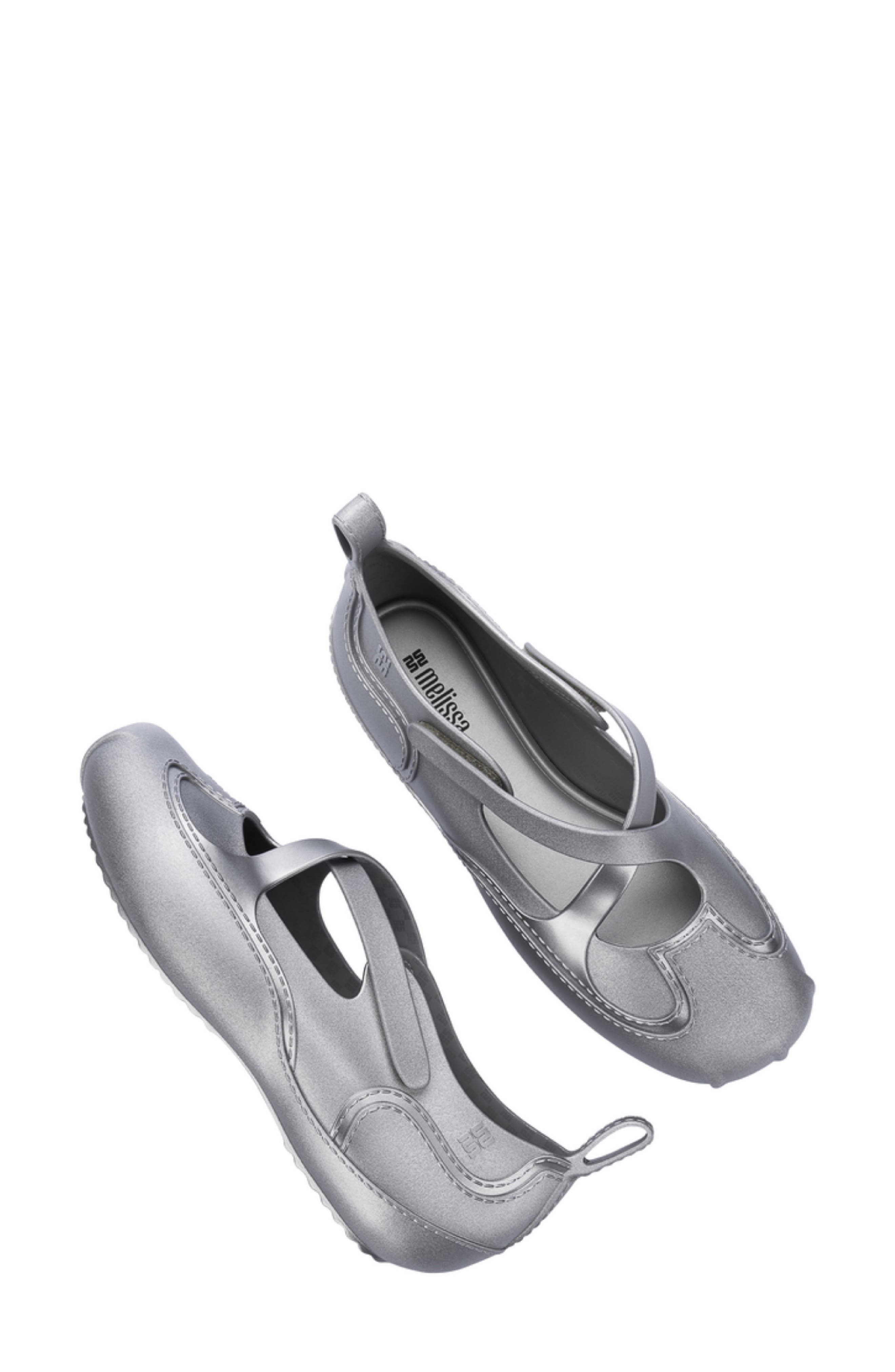 Aira Water Resistant Mary Jane Sneaker, Alternate, color, SILVER