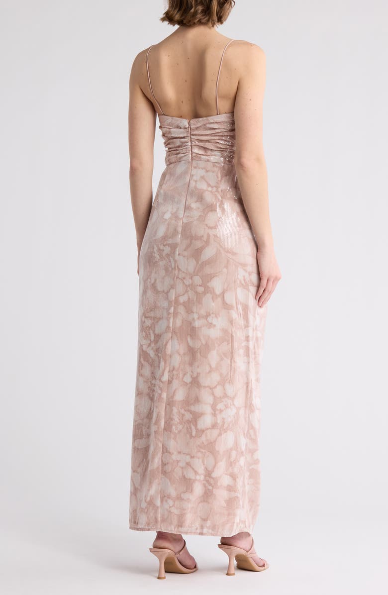 Hutch Luxe Slipdress, Alternate, color, Sand