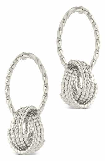 Sterling Forever Jane Braided Dangle Earrings