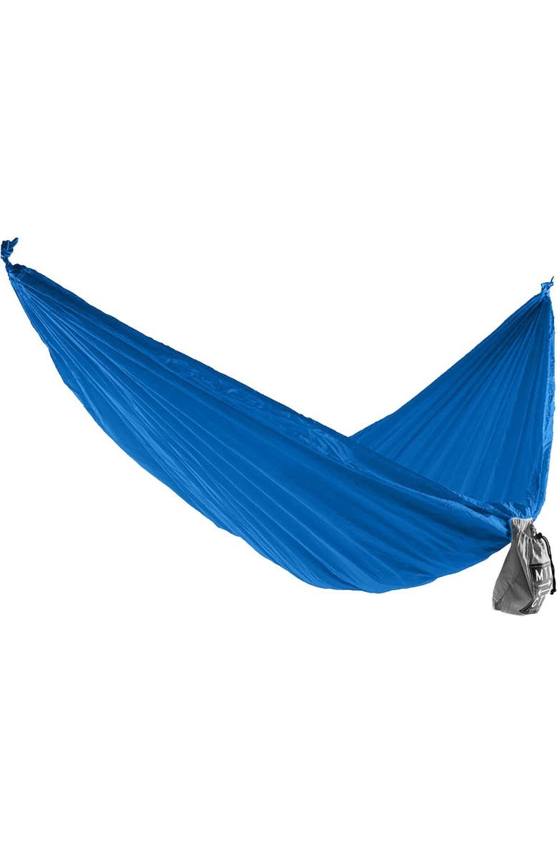 Coalatree Loafer Single Hammock, Main, color, Blue/Grey