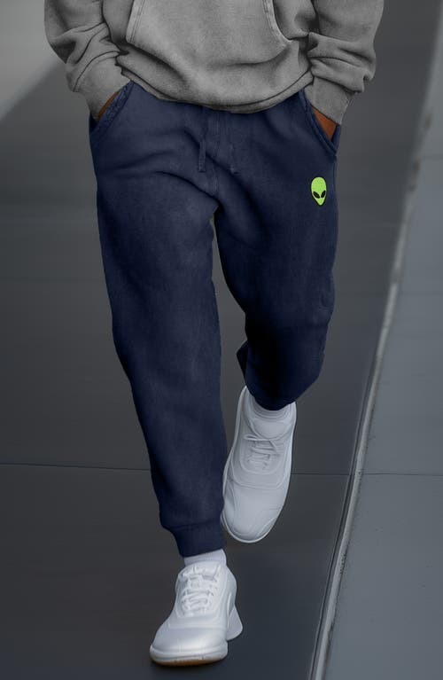 Dalix Mens Alien Midweight Fleece Washed Jogger Pant