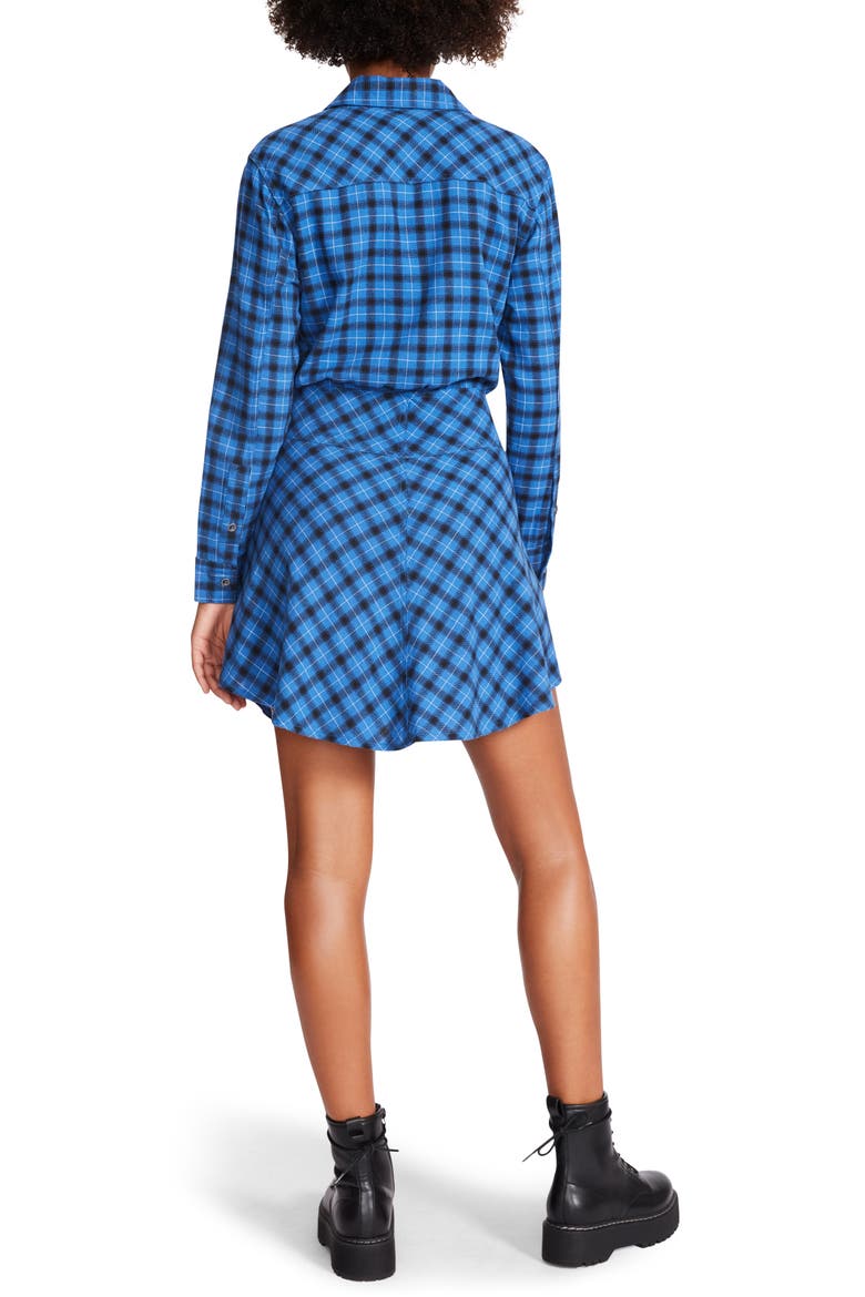 Peyton Long Sleeve Shirtdress, Alternate, color, BLUING