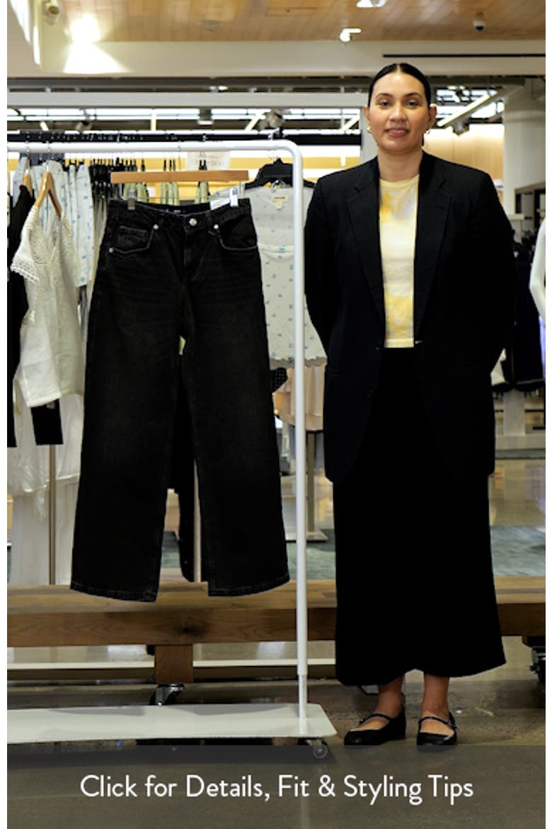 Low Rise Wide Leg Jeans video