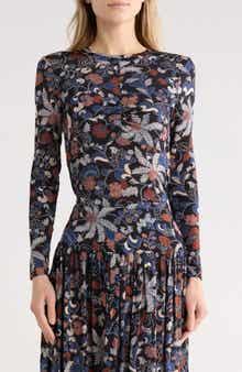 Ulla Johnson Neri Ruched Long Sleeve Top