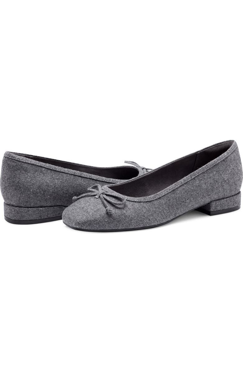 Rockport Sadie Ballet Flat, Alternate, color, Charcoal Grey Flannel