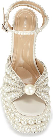 Astrella Ankle Strap Platform Sandal