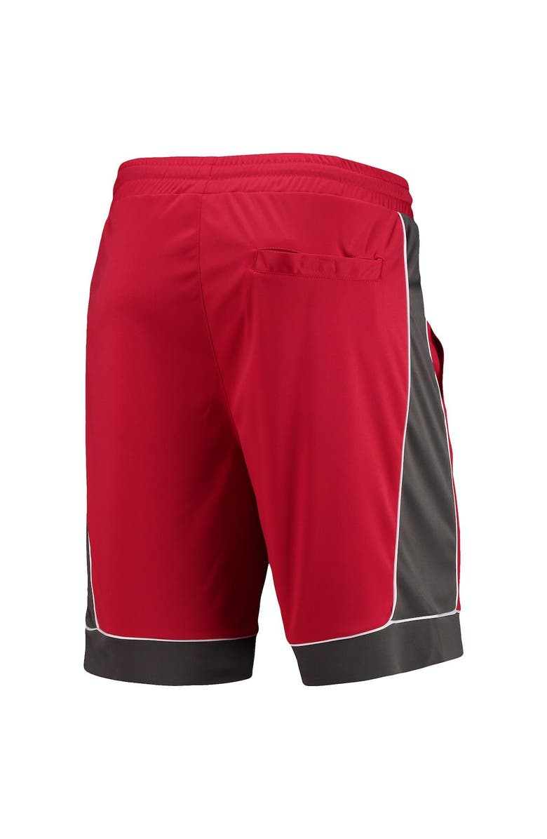 STARTER Men's Starter Red/Pewter Tampa Bay Buccaneers Fan Favorite Fashion Shorts, Alternate, color, Red