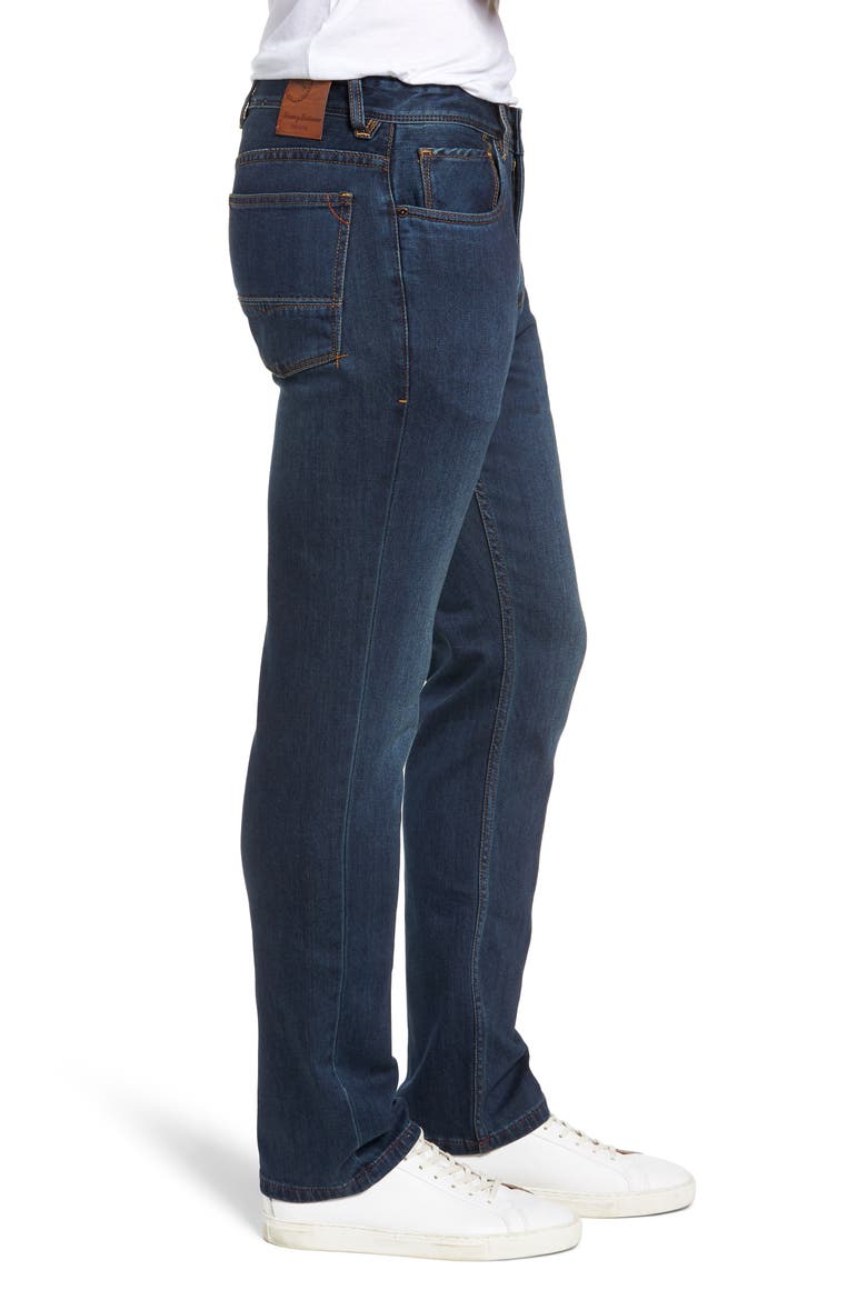 Antigua Cove Authentic Standard Fit Jeans, Alternate, color, DARK INDIGO WASH