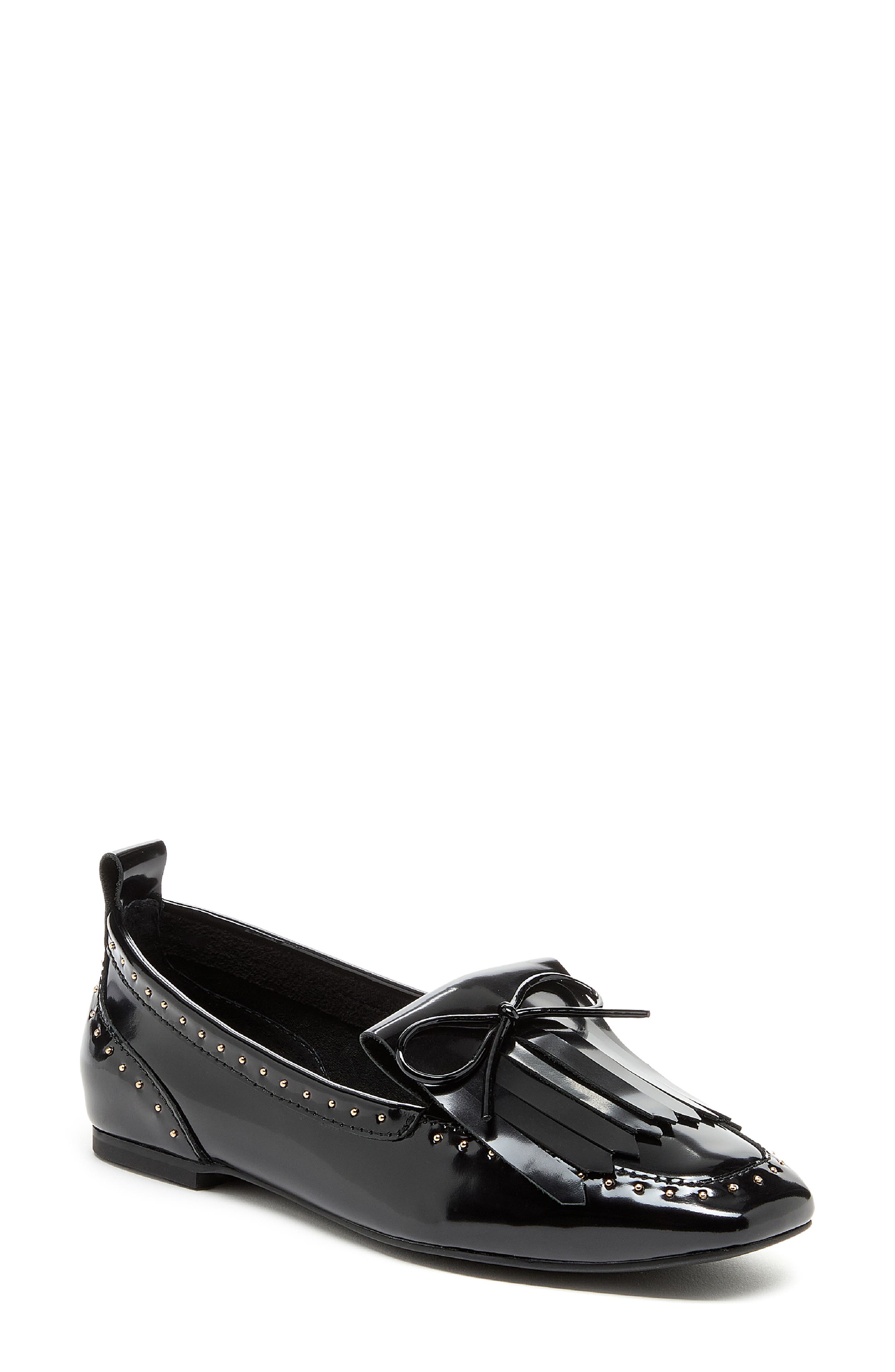 Kelsi Dagger Brooklyn Flow Kiltie Fringe Flat, Main, color, 