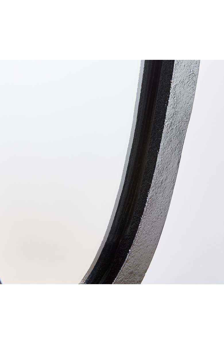 Napa Home & Garden Lamelle Black Framed Full Oval Full Length Wall Mirror, Alternate, color, Black