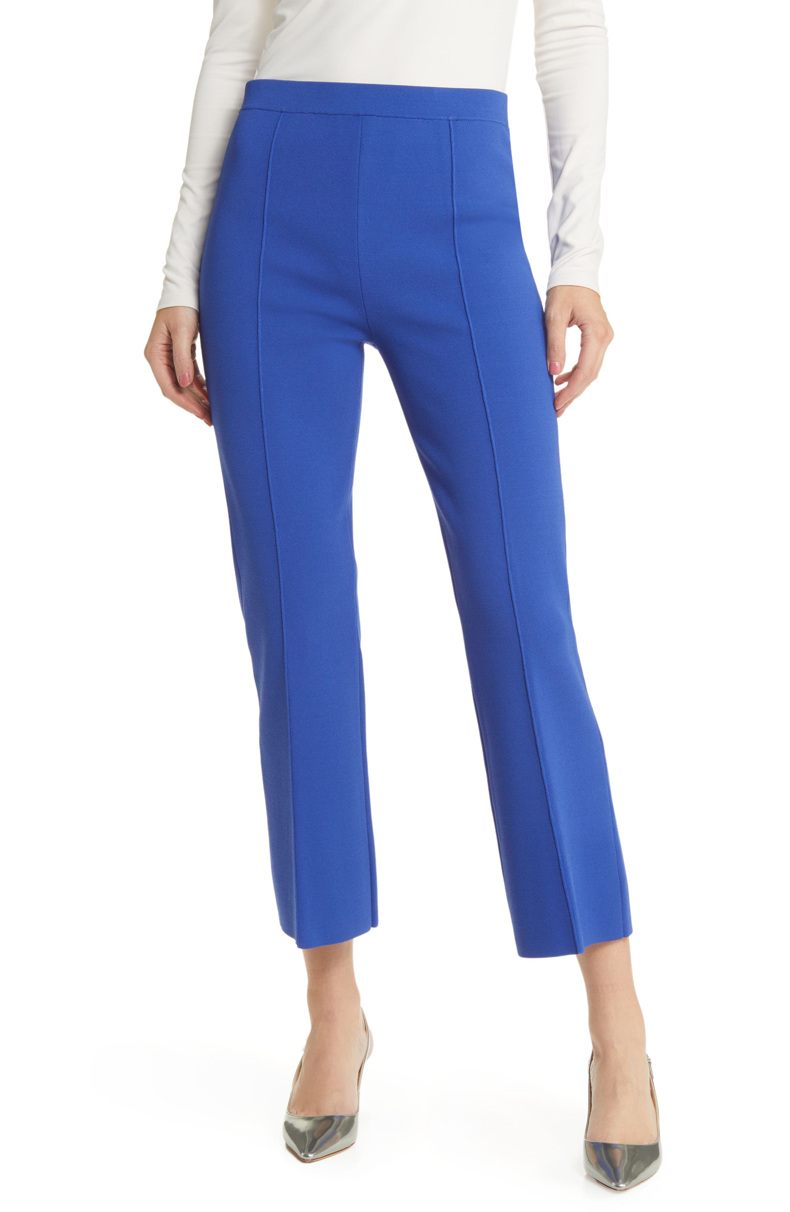 Theory Ankle Cut Flare Pants