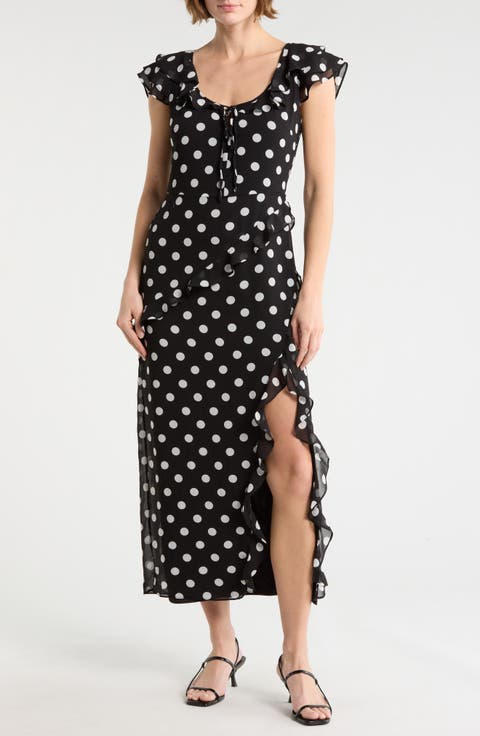 Ruffle Polka Dot Dress