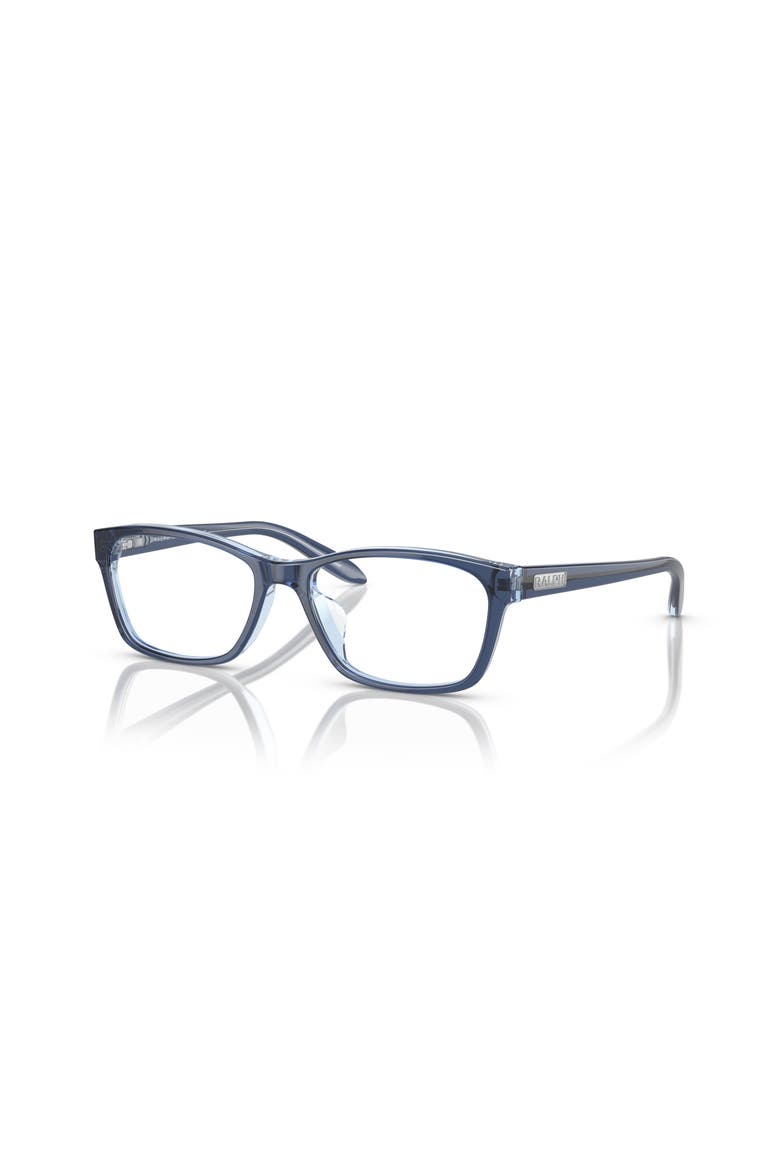 53mm Square optical glasses, Main, color, Blue