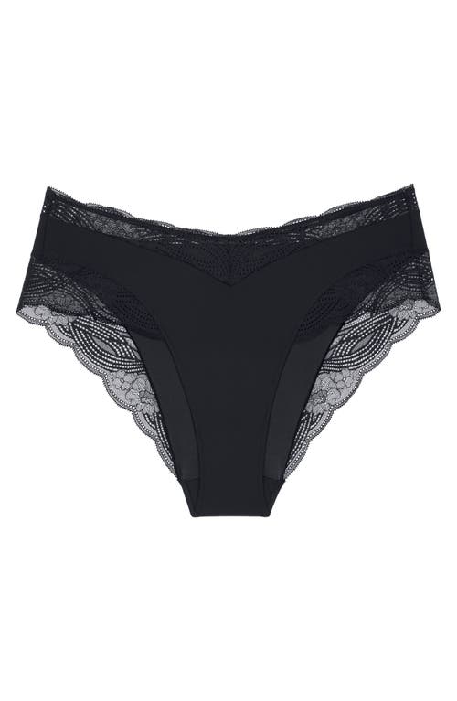 Triumph Lift Smart Highleg Panties In Black