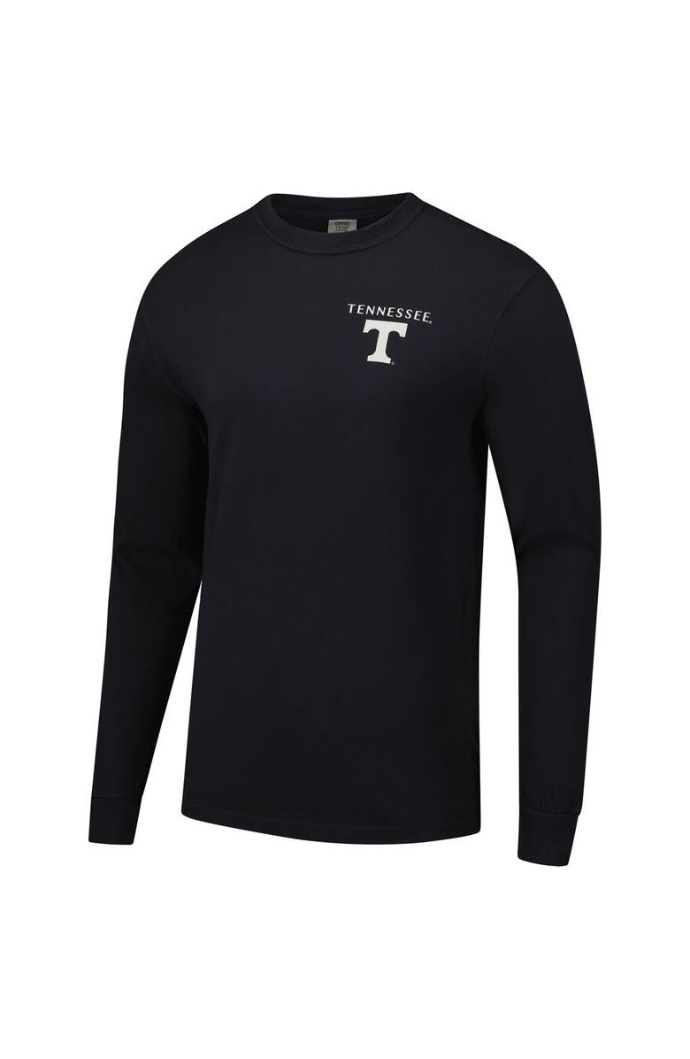 IMAGE ONE Men's Black Tennessee Volunteers Comfort Colors Campus Nights Long Sleeve T-Shirt, Alternate, color, Black