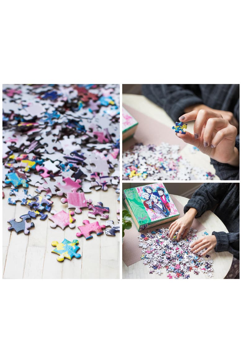 The Golden Girls Puzzle For Adults And Kids | 1000 Piece Jigsaw Puzzle, Alternate, color, Multi-Color