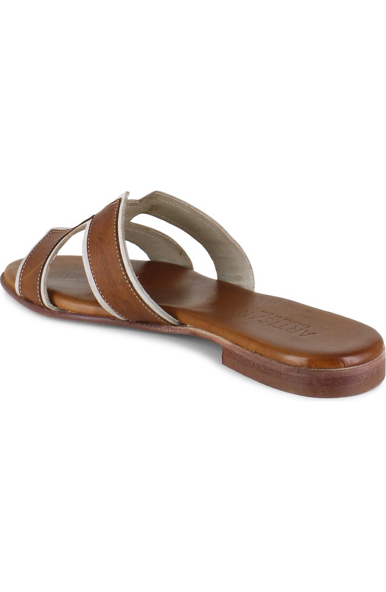 Artisan Crafted By Zigi Alitza Leather Sandal, Alternate, color, Brown