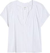 Splendid Meadow Stripe Cotton Crop Top