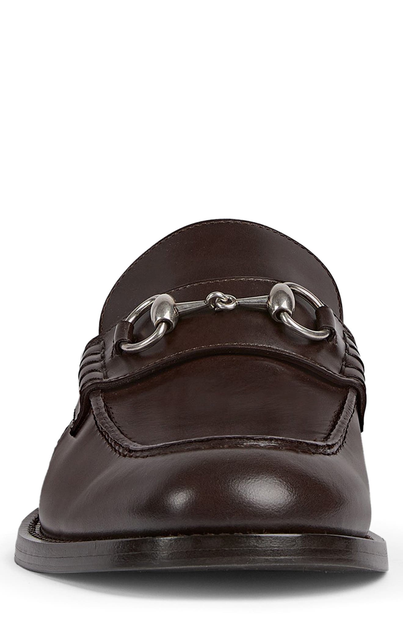 Terenze Horsebit Loafer, Alternate, color, 204 DARK BROWN PIGMENTS