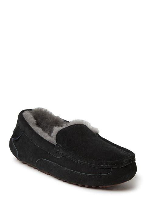 Fireside Melbourne Genuine Shearling Moccasin Slipper