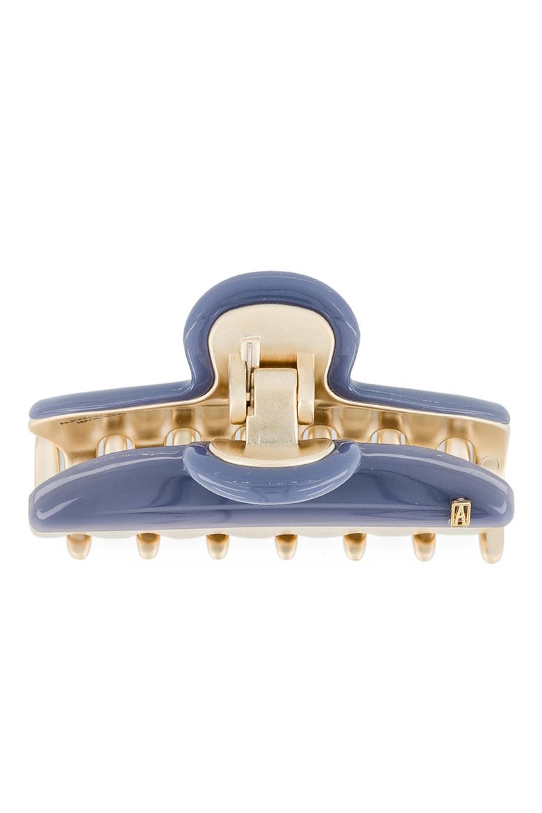 Vendome Medium Claw Hair Clip, Alternate, color, NAVY BLUE