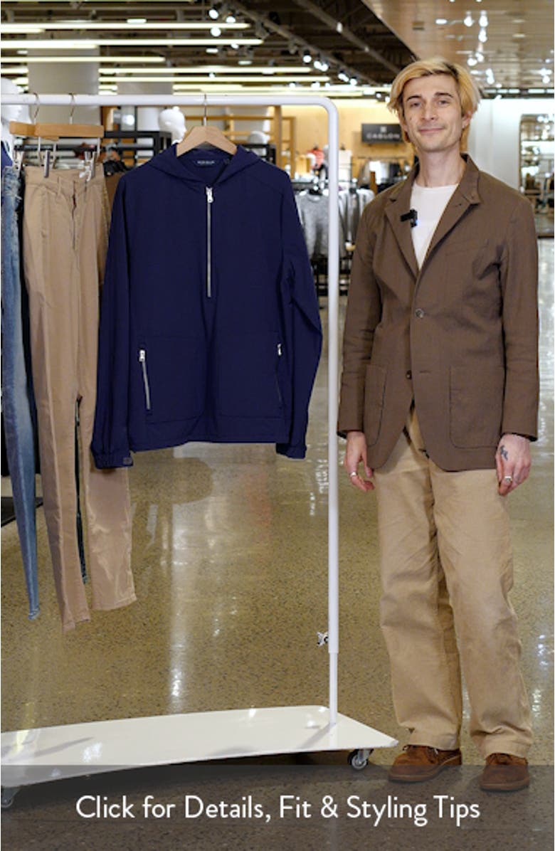 Crown Crafted Quest Water Resistant Half Zip Hoodie, sales video thumbnail