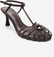 Prologue Shoes Gerald Woven Strap Stiletto Pump