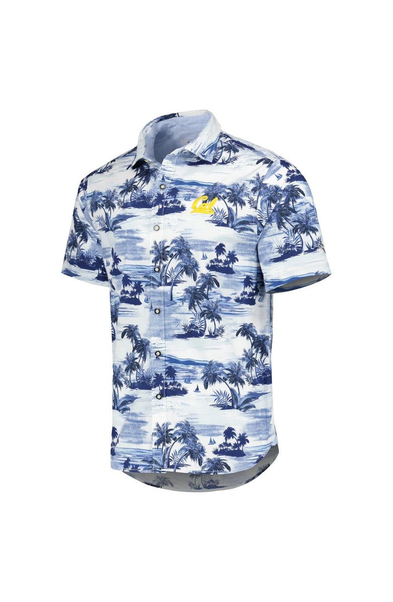 Tommy Bahama Men's Tommy Bahama Navy Cal Bears Tropical Horizons Button-Up Shirt, Alternate, color, 