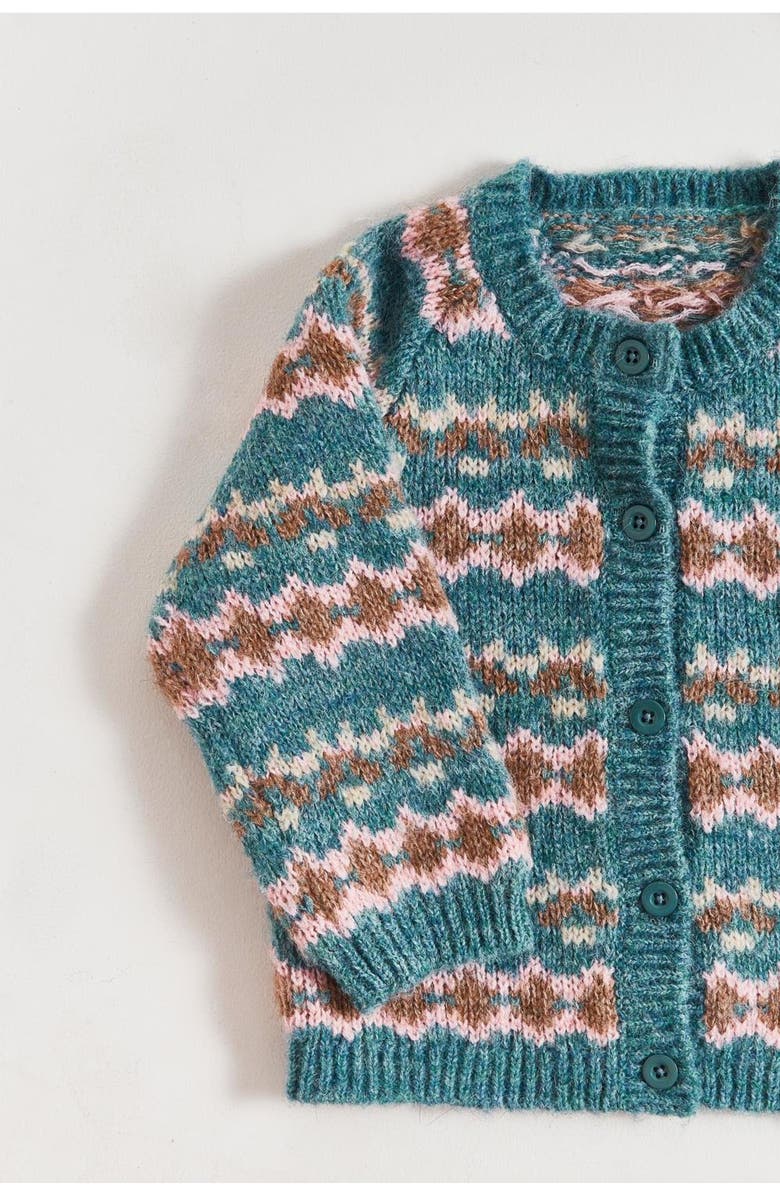 Babycottons Jaquard Cardigan for Toddler, Alternate, color, 