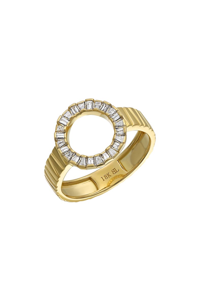 Circle of Life Diamond Ring (Nordstrom Exclusive), Main, color, 18K YELLOW GOLD/ DIAMOND