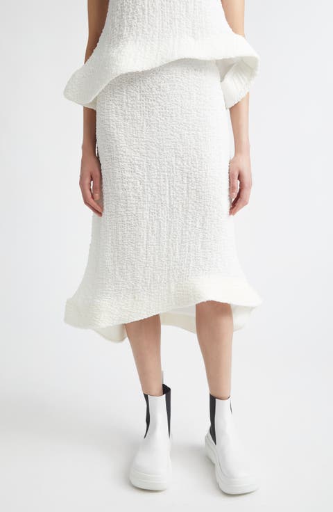 Wavy Foam Hem Skirt