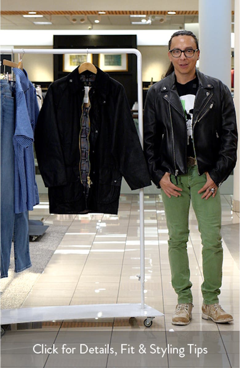 'Beaufort' Regular Fit Weatherproof Waxed Jacket, sales video thumbnail