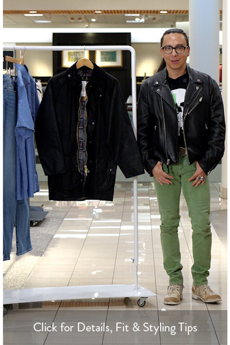 'Beaufort' Regular Fit Weatherproof Waxed Jacket video