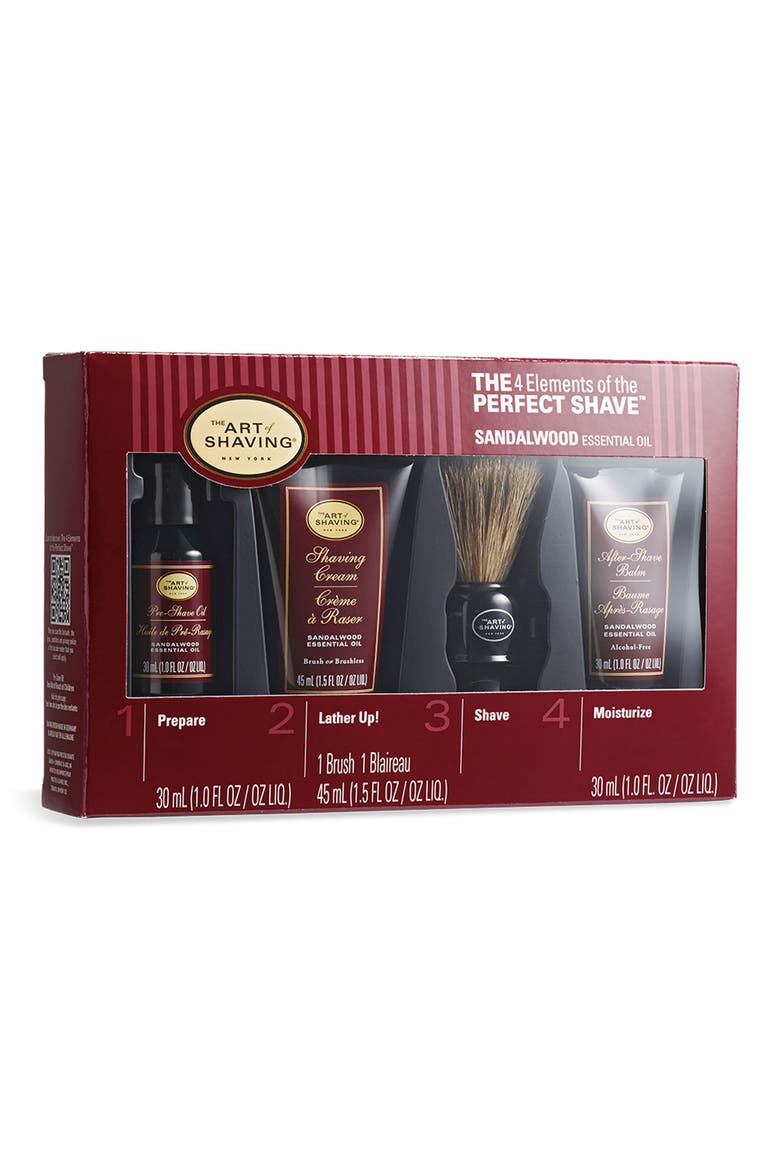The Art of Shaving® Mid Size Kit, Main, color, SANDALWOOD