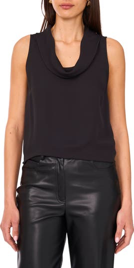 【Vince】 Cowl neckトップ Knit Cowl-Neck Top in Shirts & Tees | Vince