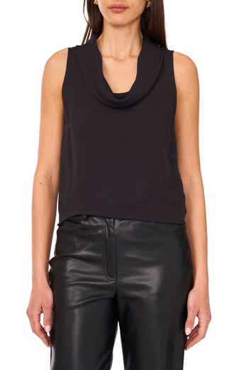 Vince Camuto Cowl Neck Sleeveless Blouse