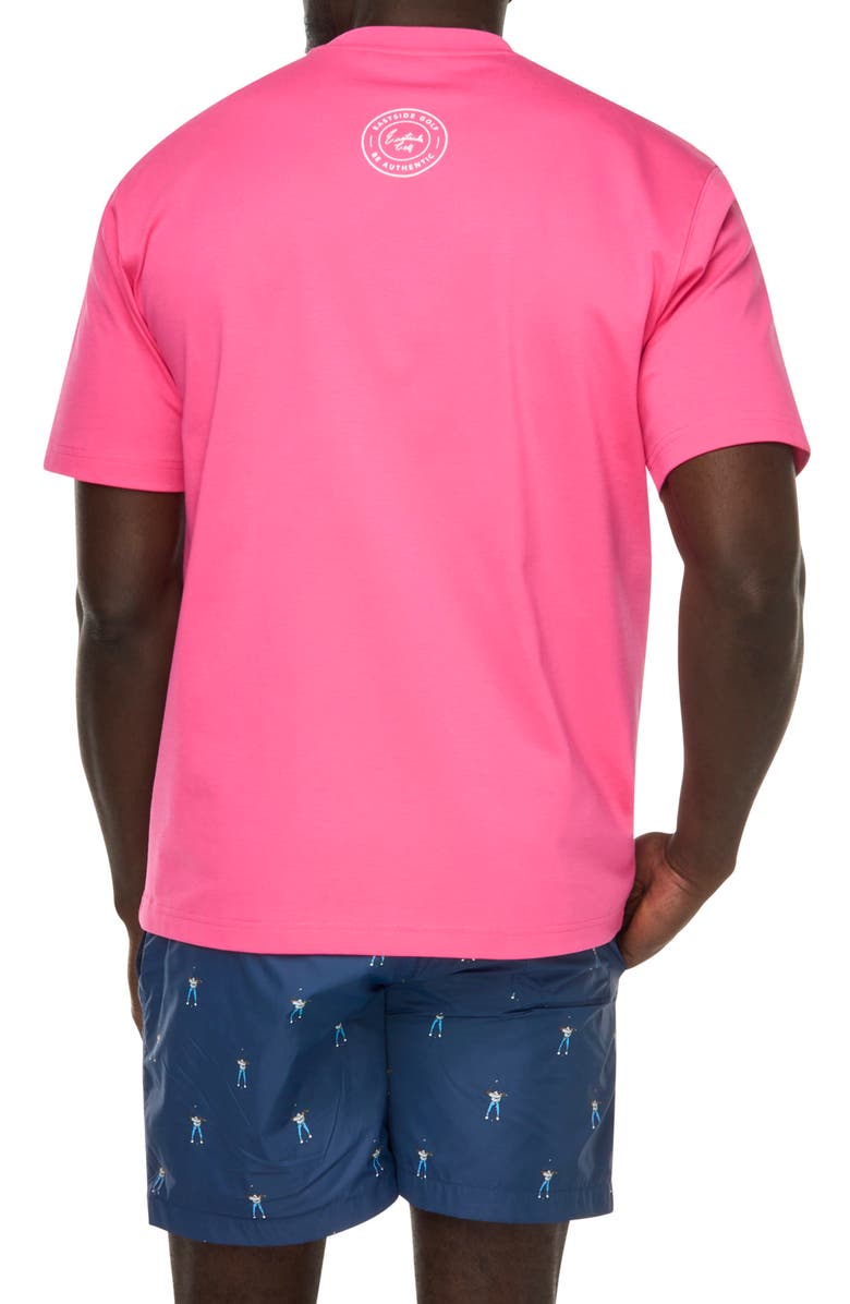 Eastside Golf Circle Graphic T-Shirt, Alternate, color, Pink Cosmos